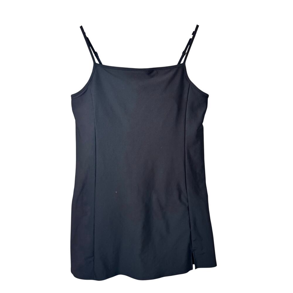 Old Navy Active Tennis Dress Womens XL Black Powersoft Go Dry Athletic Active